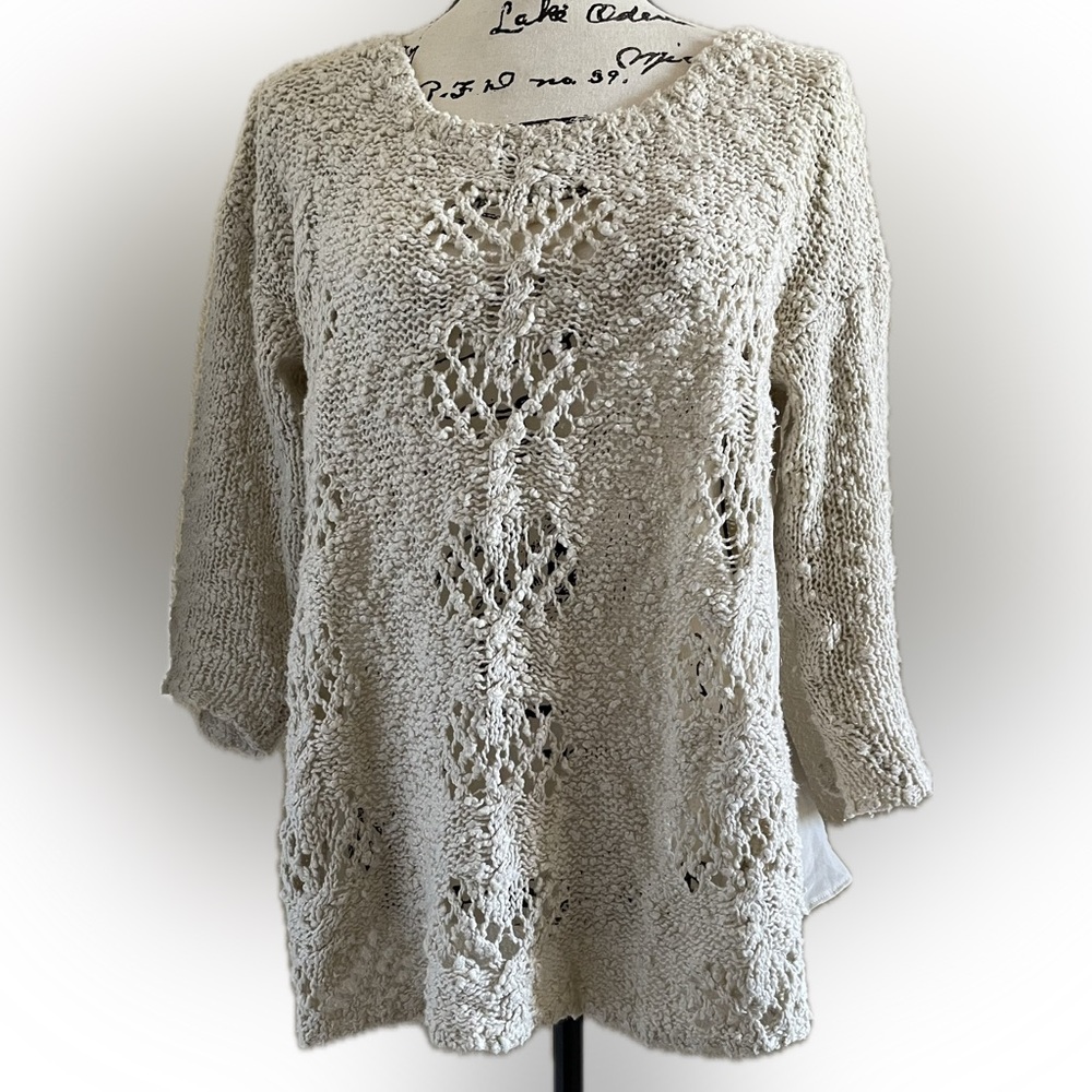 Anthro Knitted & Knotted Sweater